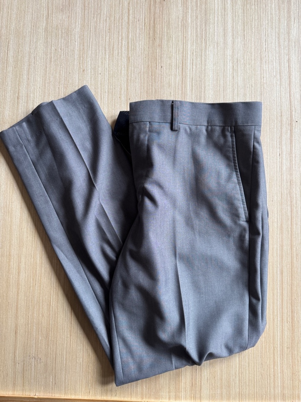 Classic Men's Dress Trousers in Gray